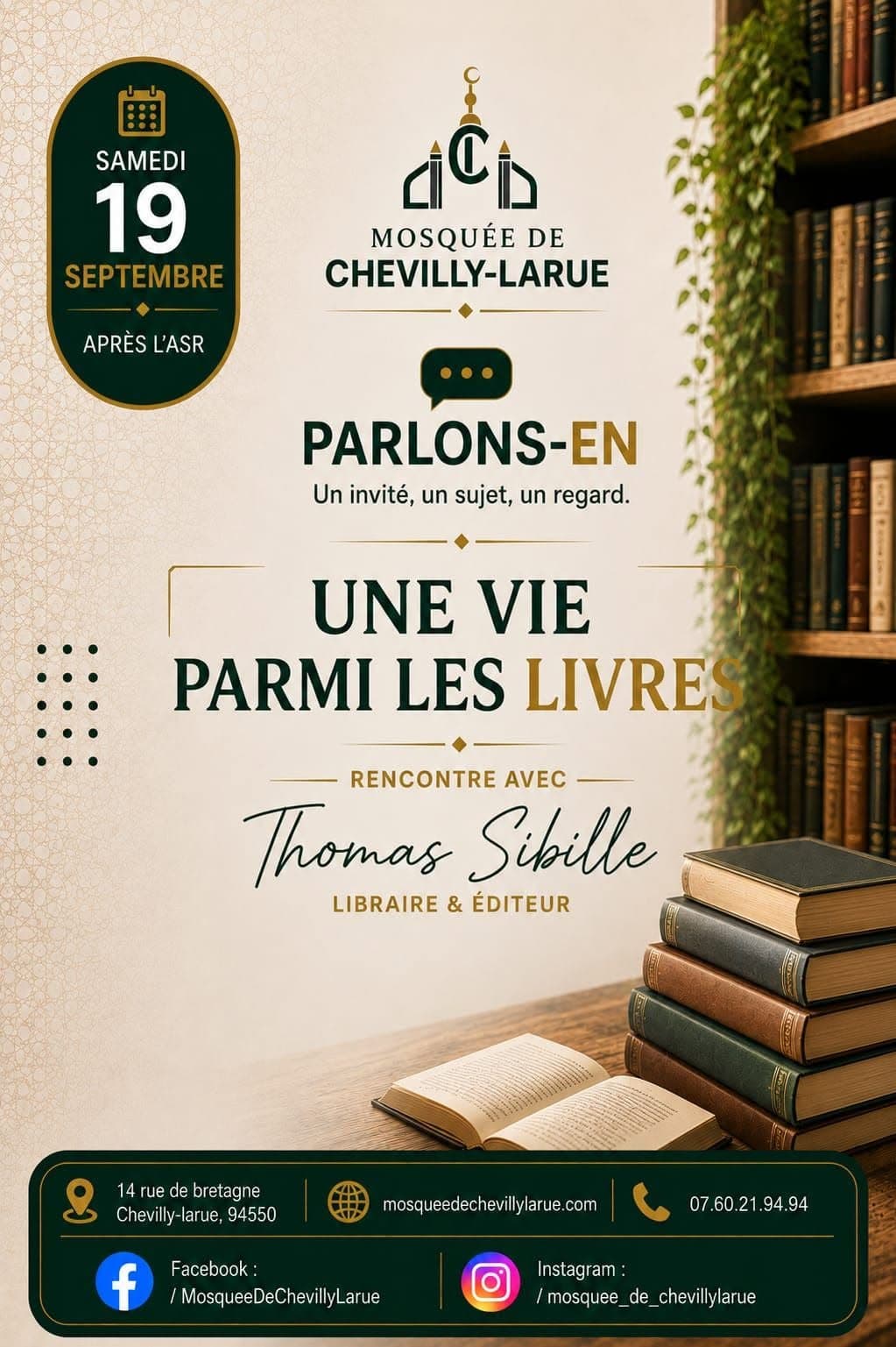 Parlons-en ! - Une vie parmi les livres
